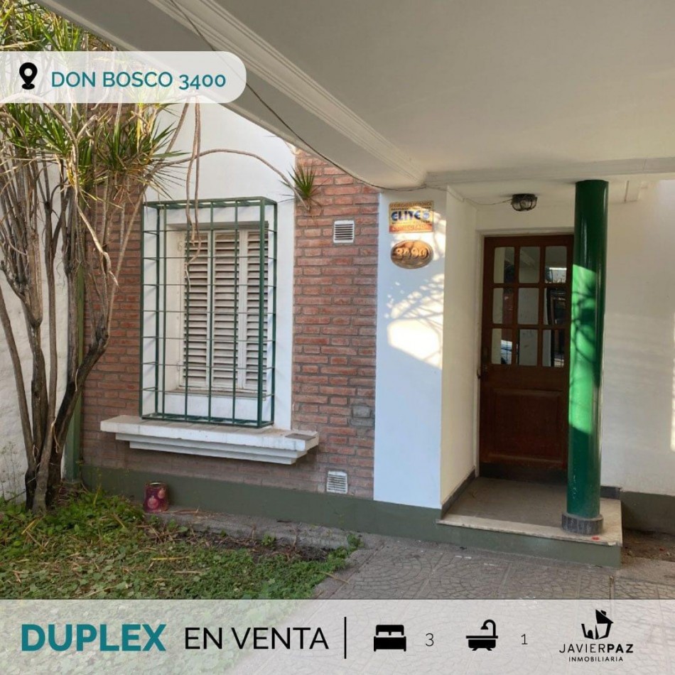 Vendo Duplex Don Bosco 3400